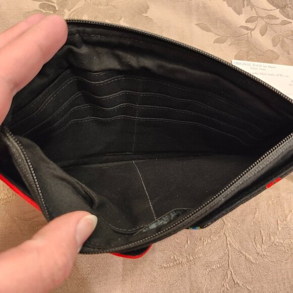 Original Rags by Marti Day of the Dead Dogs Wallet/Clutch, New with Tags! - Picture 8 of 9